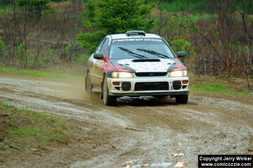 Chris Barribeau / Bryce Proseus Subaru Impreza RS on SS3, J5 North II.