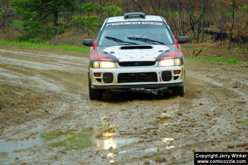 Chris Barribeau / Bryce Proseus Subaru Impreza RS on SS3, J5 North II.