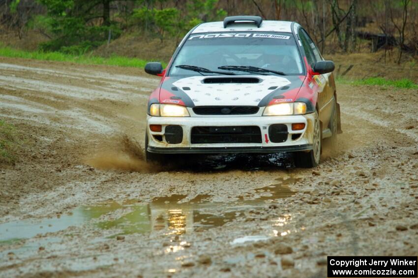 Chris Barribeau / Bryce Proseus Subaru Impreza RS on SS3, J5 North II.