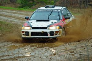 Chris Barribeau / Bryce Proseus Subaru Impreza RS on SS3, J5 North II.