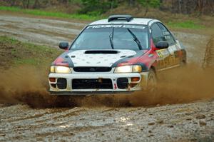 Chris Barribeau / Bryce Proseus Subaru Impreza RS on SS3, J5 North II.