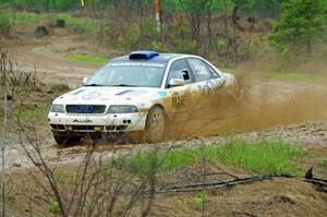 Tim Michel / Michelle Michel Audi A4 Quattro on SS3, J5 North II.