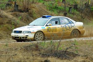 Tim Michel / Michelle Michel Audi A4 Quattro on SS3, J5 North II.