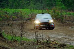 Ryan Sanders / Tabitha Lohr Ford Fiesta ST on SS3, J5 North II.