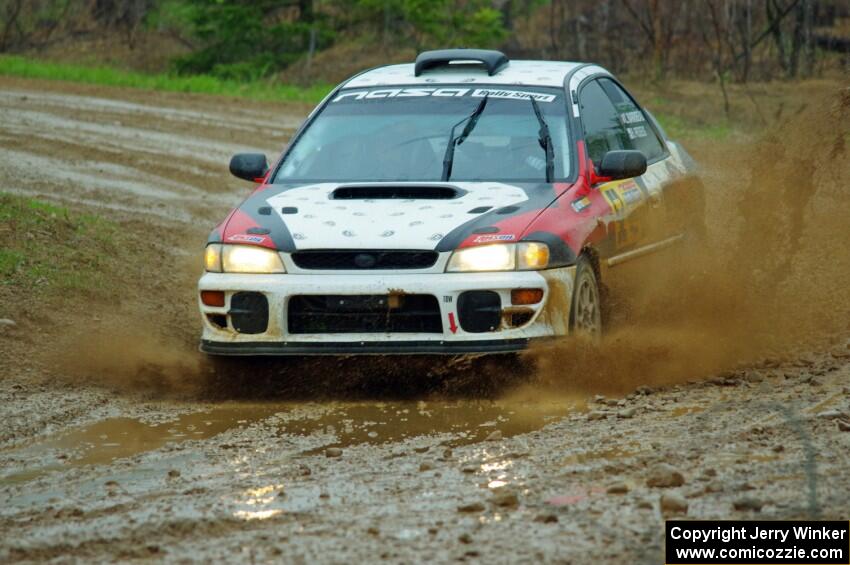 Chris Barribeau / Bryce Proseus Subaru Impreza RS on SS3, J5 North II.