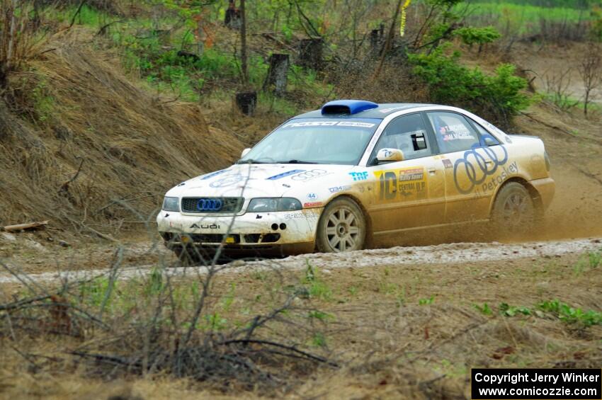 Tim Michel / Michelle Michel Audi A4 Quattro on SS3, J5 North II.