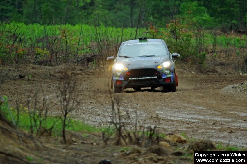 Ryan Sanders / Tabitha Lohr Ford Fiesta ST on SS3, J5 North II.