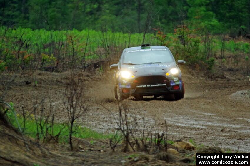 Ryan Sanders / Tabitha Lohr Ford Fiesta ST on SS3, J5 North II.