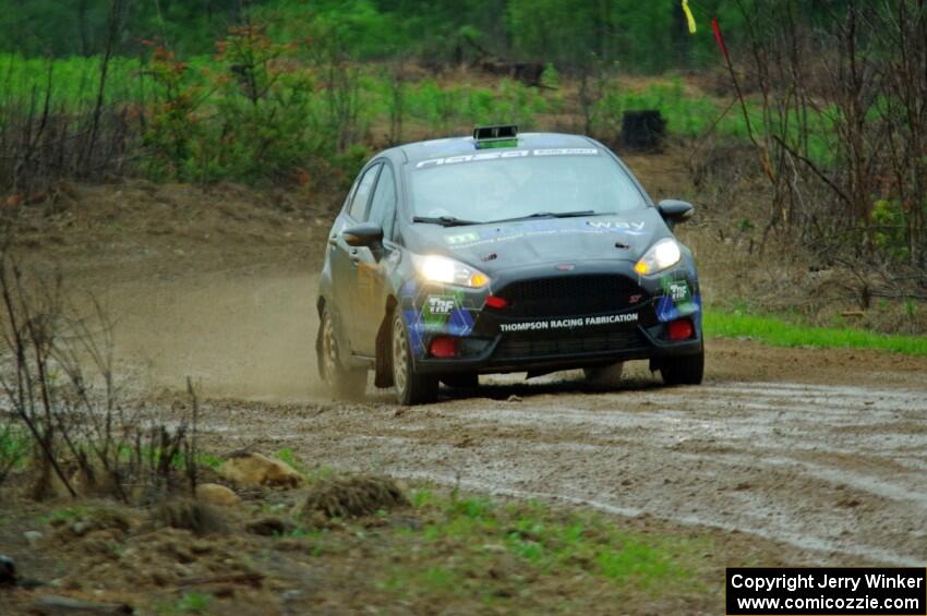 Ryan Sanders / Tabitha Lohr Ford Fiesta ST on SS3, J5 North II.