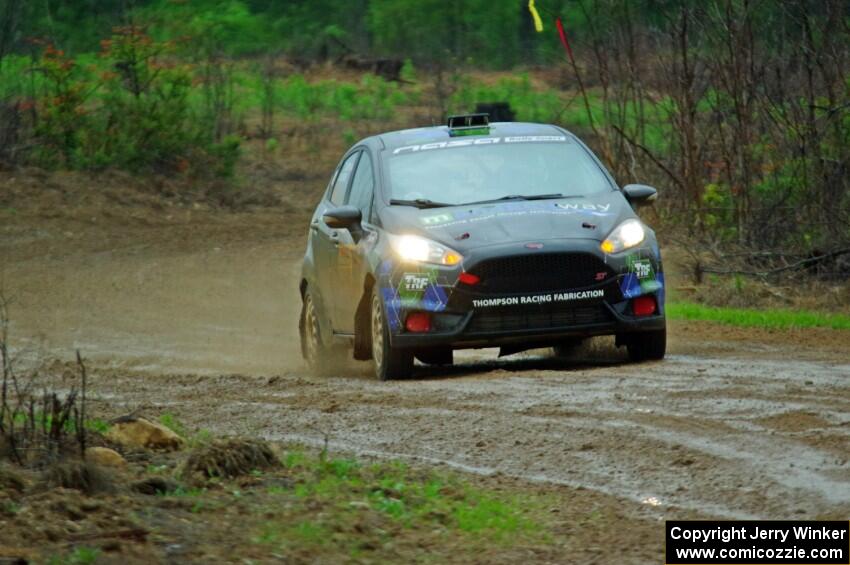 Ryan Sanders / Tabitha Lohr Ford Fiesta ST on SS3, J5 North II.