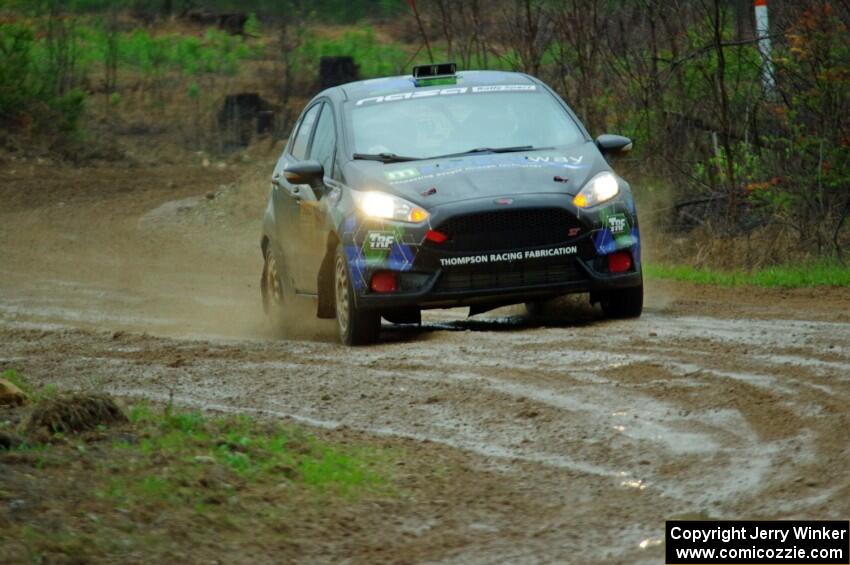 Ryan Sanders / Tabitha Lohr Ford Fiesta ST on SS3, J5 North II.