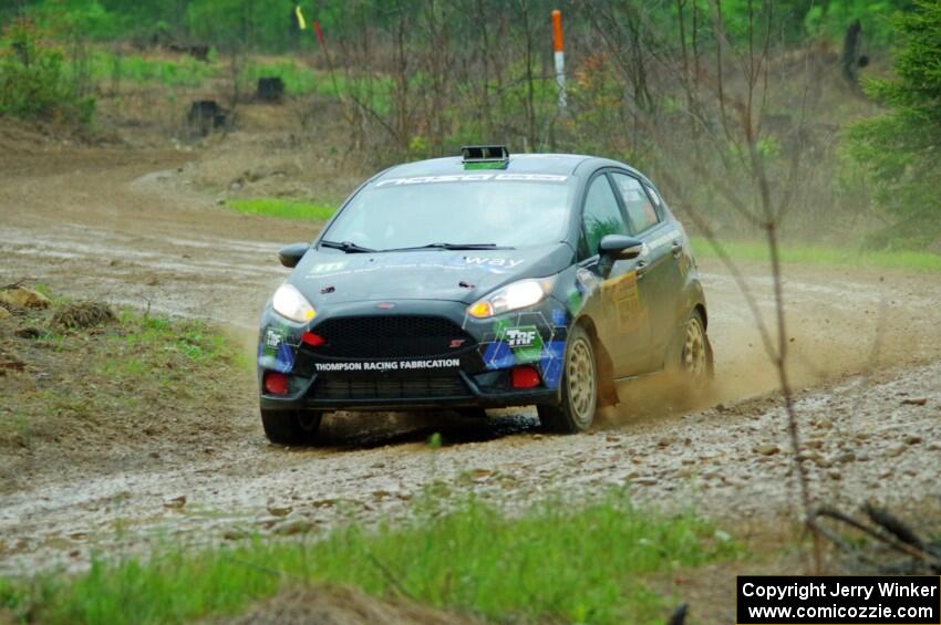 Ryan Sanders / Tabitha Lohr Ford Fiesta ST on SS3, J5 North II.