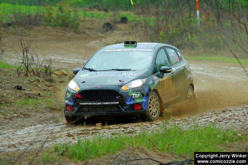 Ryan Sanders / Tabitha Lohr Ford Fiesta ST on SS3, J5 North II.