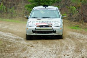 Mohammad Salehi / Rob McCarter Ford Focus on SS3, J5 North II.