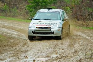 Mohammad Salehi / Rob McCarter Ford Focus on SS3, J5 North II.