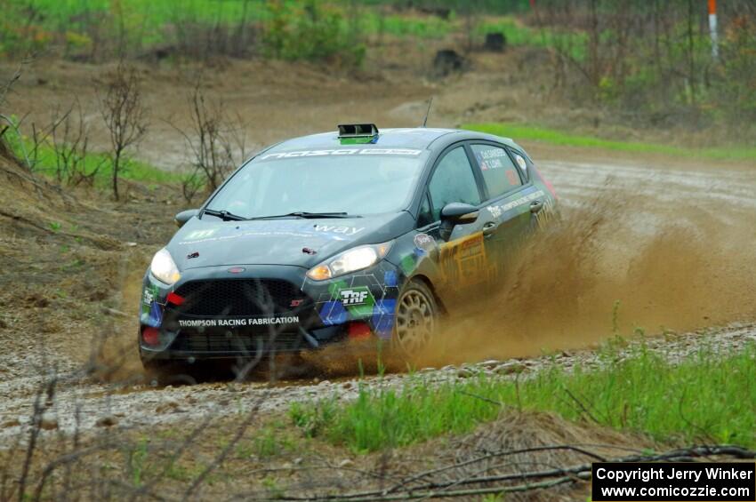 Ryan Sanders / Tabitha Lohr Ford Fiesta ST on SS3, J5 North II.