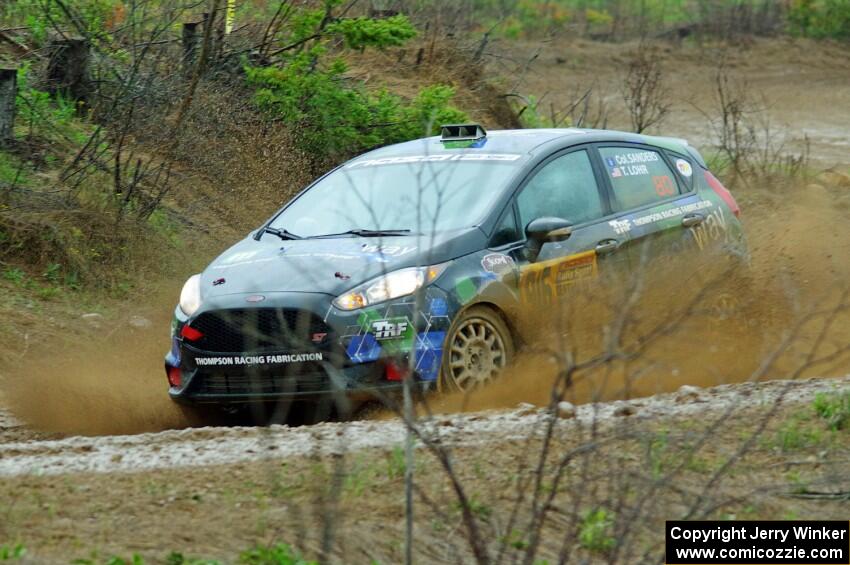 Ryan Sanders / Tabitha Lohr Ford Fiesta ST on SS3, J5 North II.