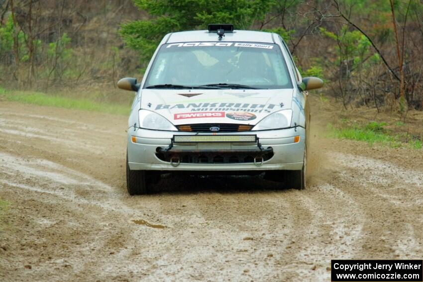 Mohammad Salehi / Rob McCarter Ford Focus on SS3, J5 North II.