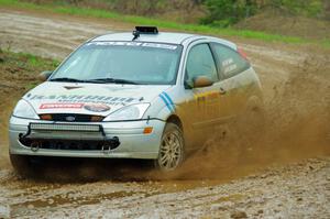 Mohammad Salehi / Rob McCarter Ford Focus on SS3, J5 North II.