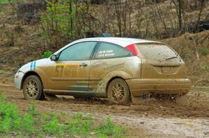 Mohammad Salehi / Rob McCarter Ford Focus on SS3, J5 North II.