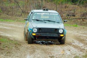 Mark Rokus / Mike Van Alphen VW GTI on SS3, J5 North II.