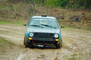 Mark Rokus / Mike Van Alphen VW GTI on SS3, J5 North II.