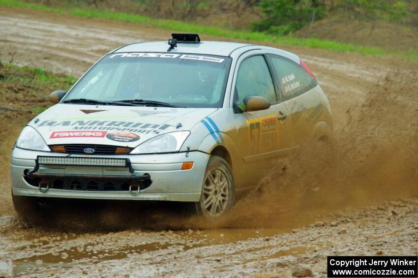 Mohammad Salehi / Rob McCarter Ford Focus on SS3, J5 North II.