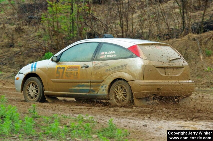 Mohammad Salehi / Rob McCarter Ford Focus on SS3, J5 North II.