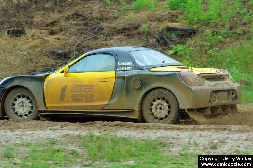 Alex Larsen / Kaitlyn Jansen Toyota MR2 on SS3, J5 North II.