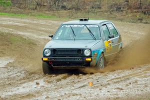 Mark Rokus / Mike Van Alphen VW GTI on SS3, J5 North II.