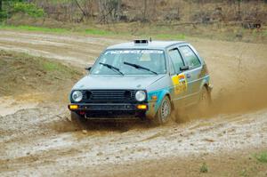 Mark Rokus / Mike Van Alphen VW GTI on SS3, J5 North II.