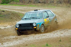 Mark Rokus / Mike Van Alphen VW GTI on SS3, J5 North II.