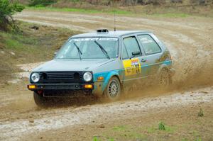 Mark Rokus / Mike Van Alphen VW GTI on SS3, J5 North II.