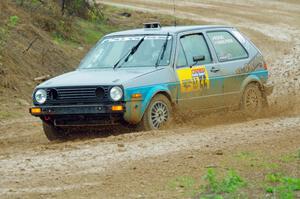 Mark Rokus / Mike Van Alphen VW GTI on SS3, J5 North II.