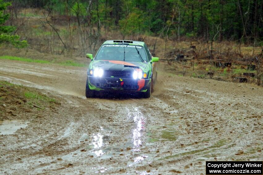 Carlos Neto / Aris Mantopoulos Audi 80 Quattro on SS3, J5 North II.