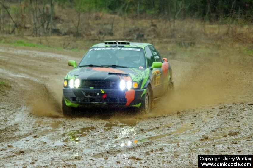 Carlos Neto / Aris Mantopoulos Audi 80 Quattro on SS3, J5 North II.