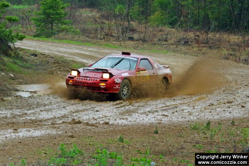 Al Dantes, Jr. / Brandon Snyder Mazda RX-7 LS on SS3, J5 North II.