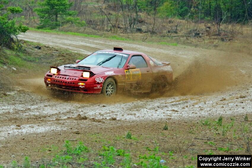 Al Dantes, Jr. / Brandon Snyder Mazda RX-7 LS on SS3, J5 North II.