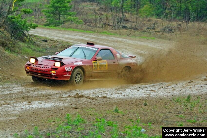 Al Dantes, Jr. / Brandon Snyder Mazda RX-7 LS on SS3, J5 North II.