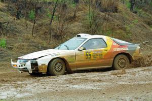 Kevin Schmidt / Kyle Roberts Mazda RX-7 on SS3, J5 North II.