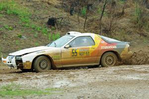 Kevin Schmidt / Kyle Roberts Mazda RX-7 on SS3, J5 North II.