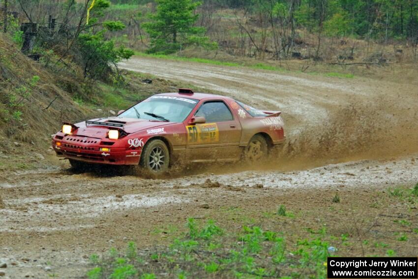 Al Dantes, Jr. / Brandon Snyder Mazda RX-7 LS on SS3, J5 North II.