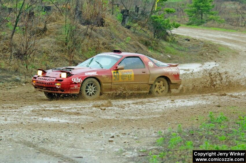 Al Dantes, Jr. / Brandon Snyder Mazda RX-7 LS on SS3, J5 North II.