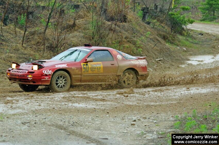 Al Dantes, Jr. / Brandon Snyder Mazda RX-7 LS on SS3, J5 North II.