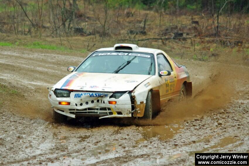 Kevin Schmidt / Kyle Roberts Mazda RX-7 on SS3, J5 North II.