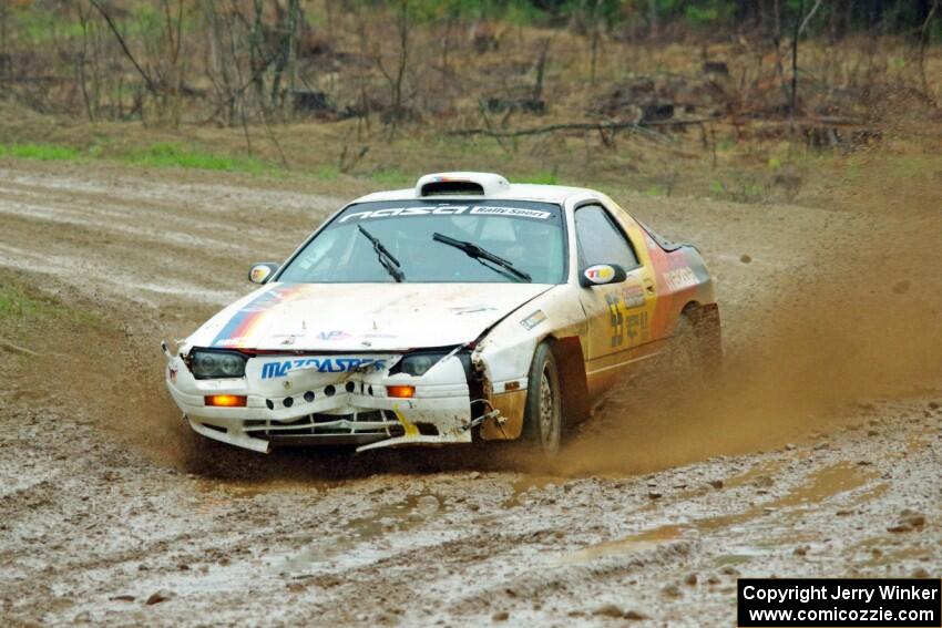 Kevin Schmidt / Kyle Roberts Mazda RX-7 on SS3, J5 North II.