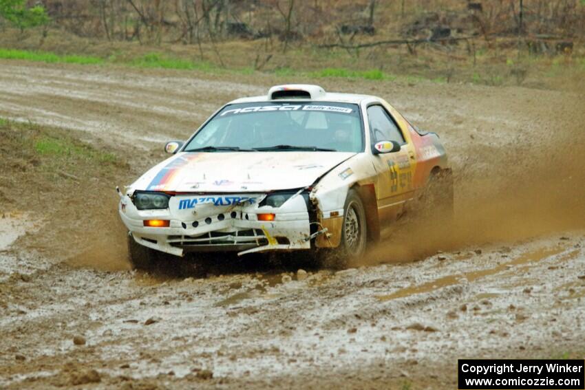 Kevin Schmidt / Kyle Roberts Mazda RX-7 on SS3, J5 North II.