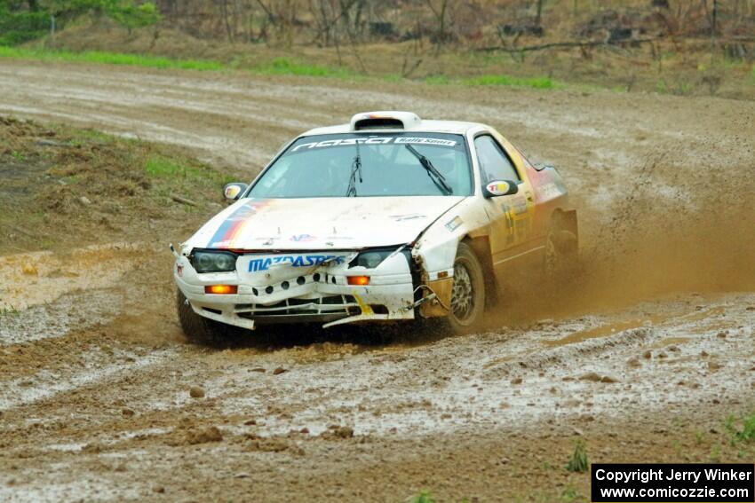 Kevin Schmidt / Kyle Roberts Mazda RX-7 on SS3, J5 North II.