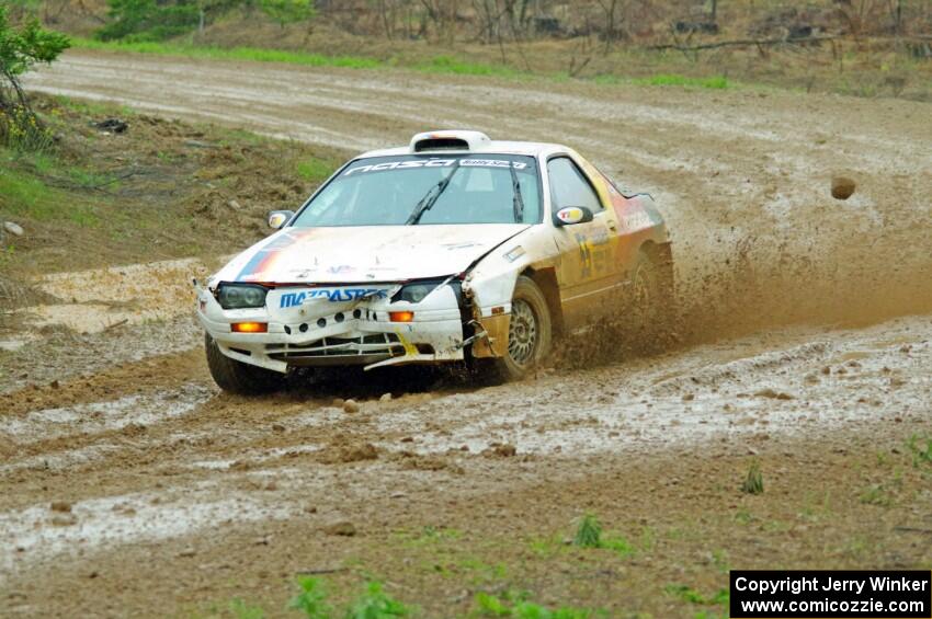 Kevin Schmidt / Kyle Roberts Mazda RX-7 on SS3, J5 North II.