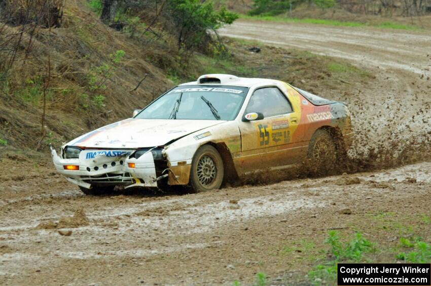 Kevin Schmidt / Kyle Roberts Mazda RX-7 on SS3, J5 North II.